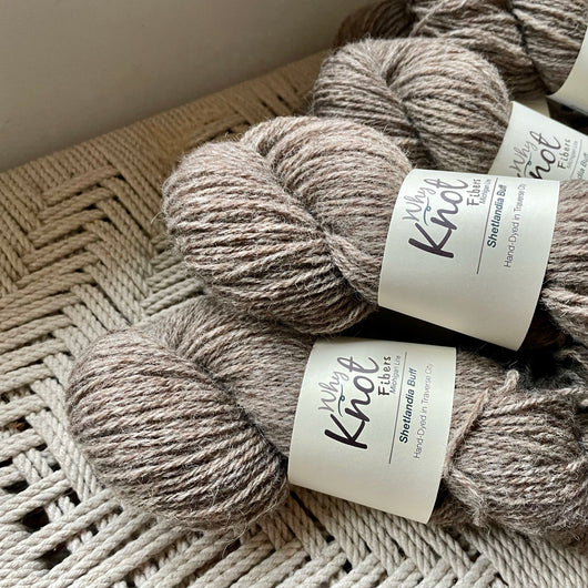 Shetlandia Buff - Dyed to order