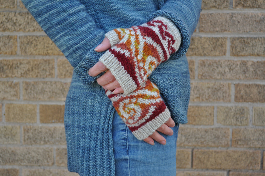 Seiches Mitt Pattern