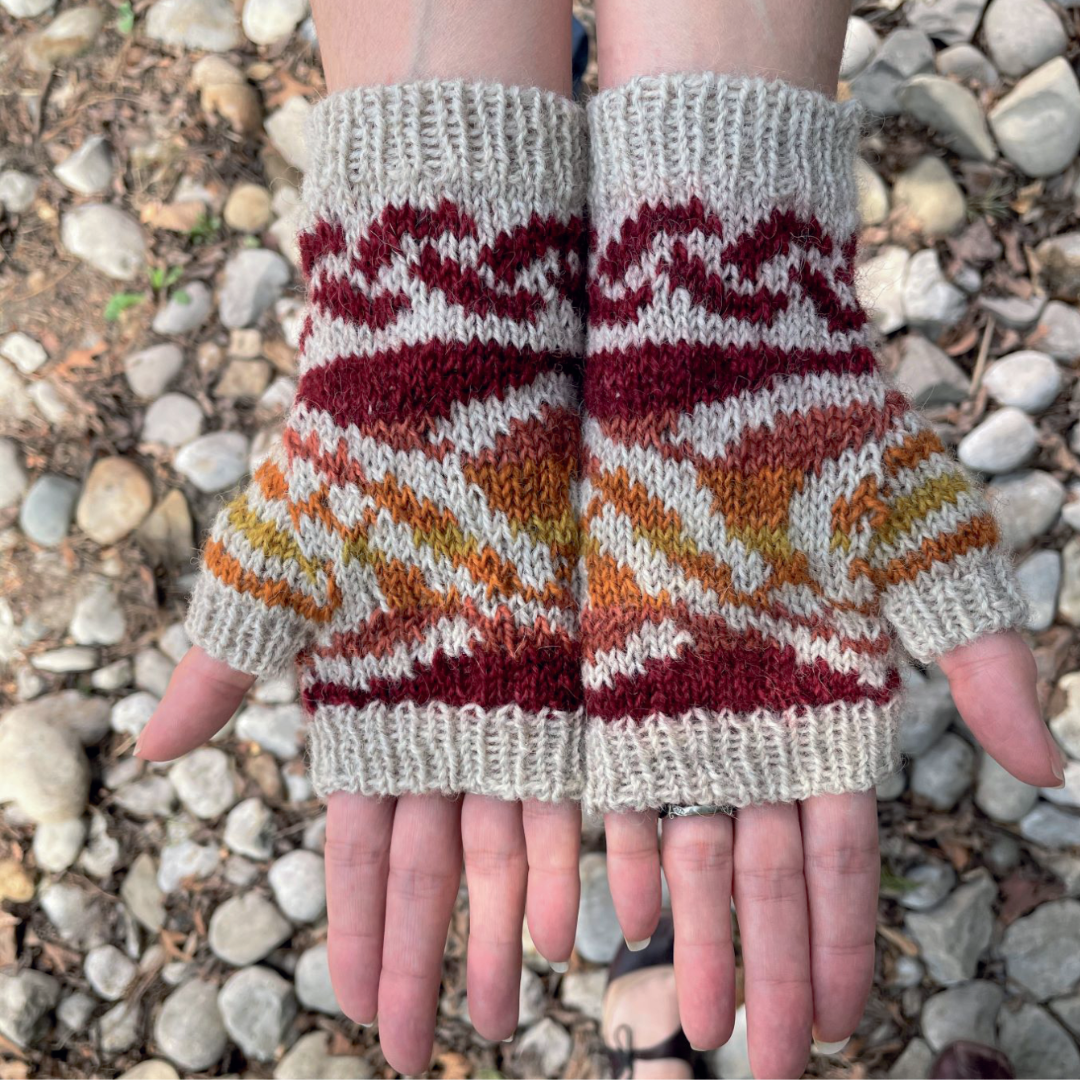 Seiches Mitt Pattern